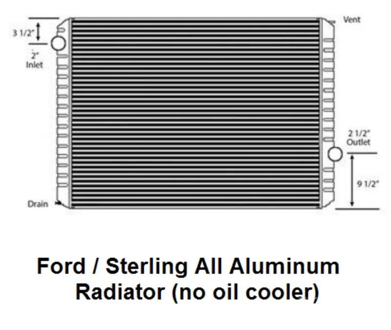 Ford L9500 Radiadores camiões e carrinhas