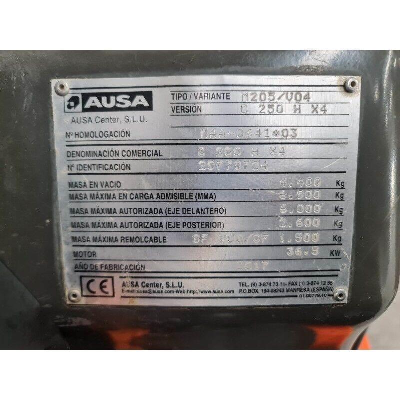 Ausa C250H Empilhadores todo-terreno