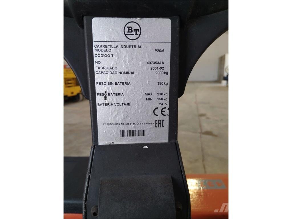 BT P20 Movimentação cargas - Outros
