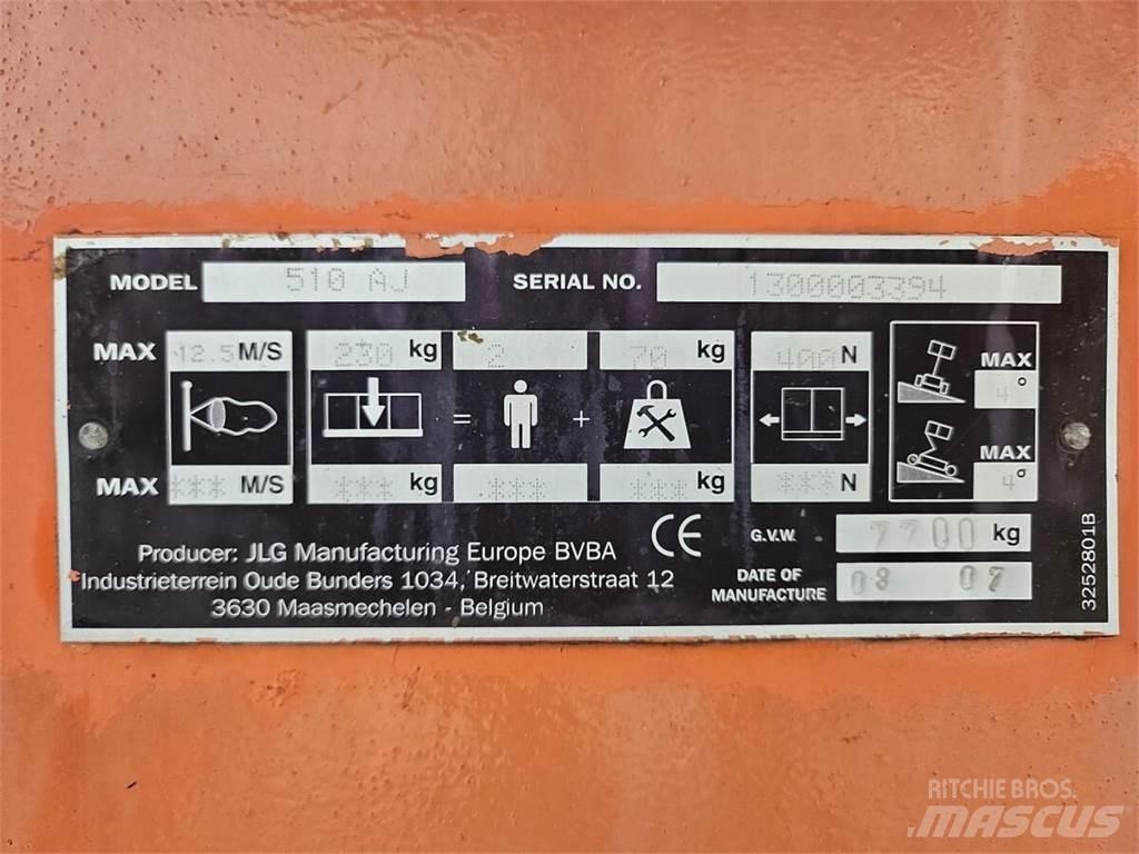 JLG 510AJ Elevadores braços articulados