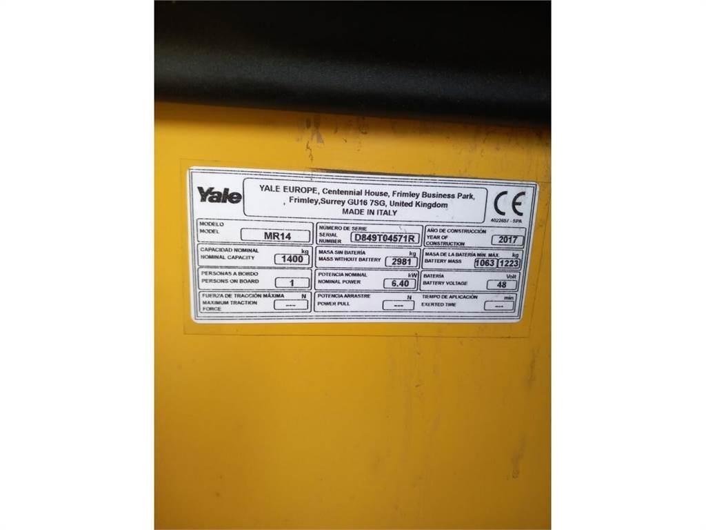 Yale MR14 Empilhadores Elevadores