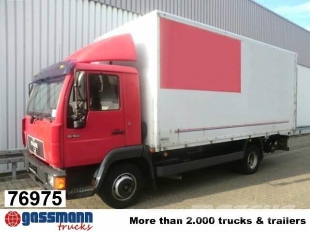 MAN L35 10.163 4x2 Caminhões de caixa fechada
