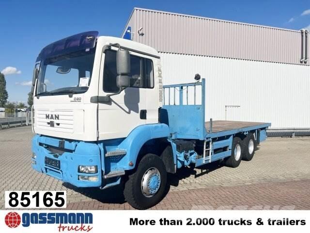 MAN TGA 26.310 6X6 BB Camiões estrado/caixa aberta