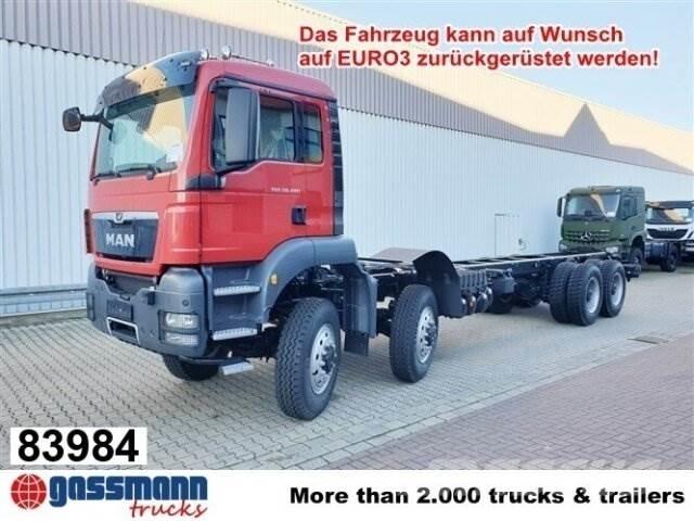 MAN TGS 41.480 8X6 BB Camiões de chassis e cabine