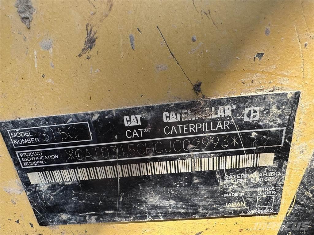 CAT 315C Escavadeiras de esteiras