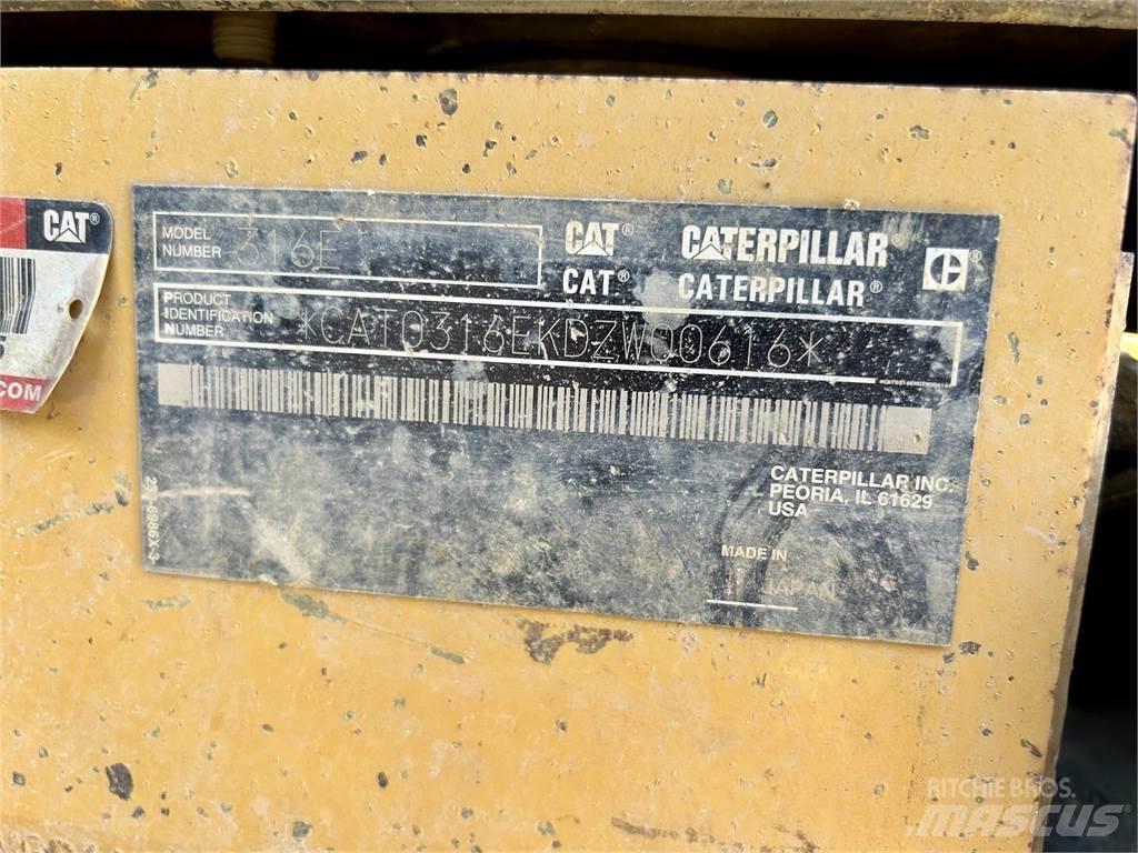 CAT 316EL Escavadeiras de esteiras