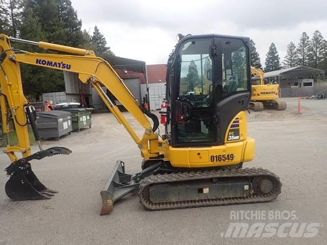 Komatsu PC35MR-5 +1 Escavadeiras de esteiras