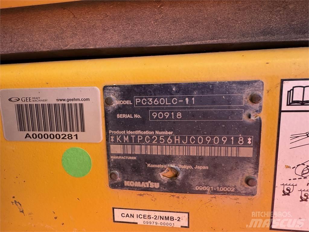 Komatsu PC360LC-11 +1 Escavadeiras de esteiras
