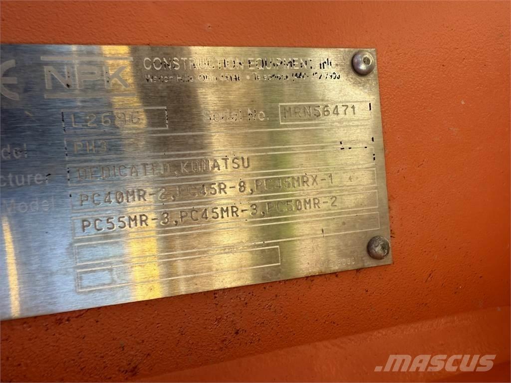 NPK PH-3, PC55 TOP CAP Martelos de quebragem