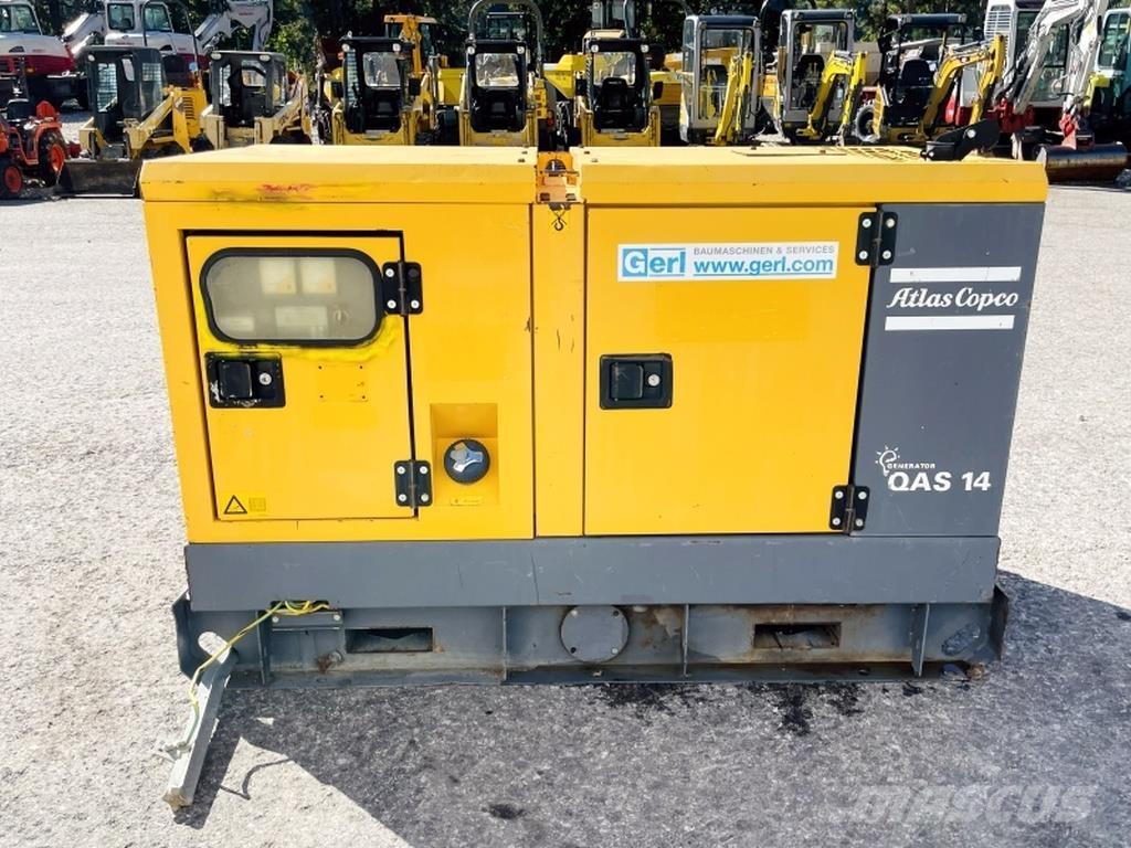Atlas Copco QAS14 KDS Geradores Diesel