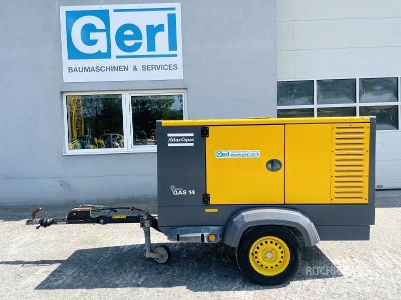 Atlas Copco QAS14 PDS Geradores Diesel