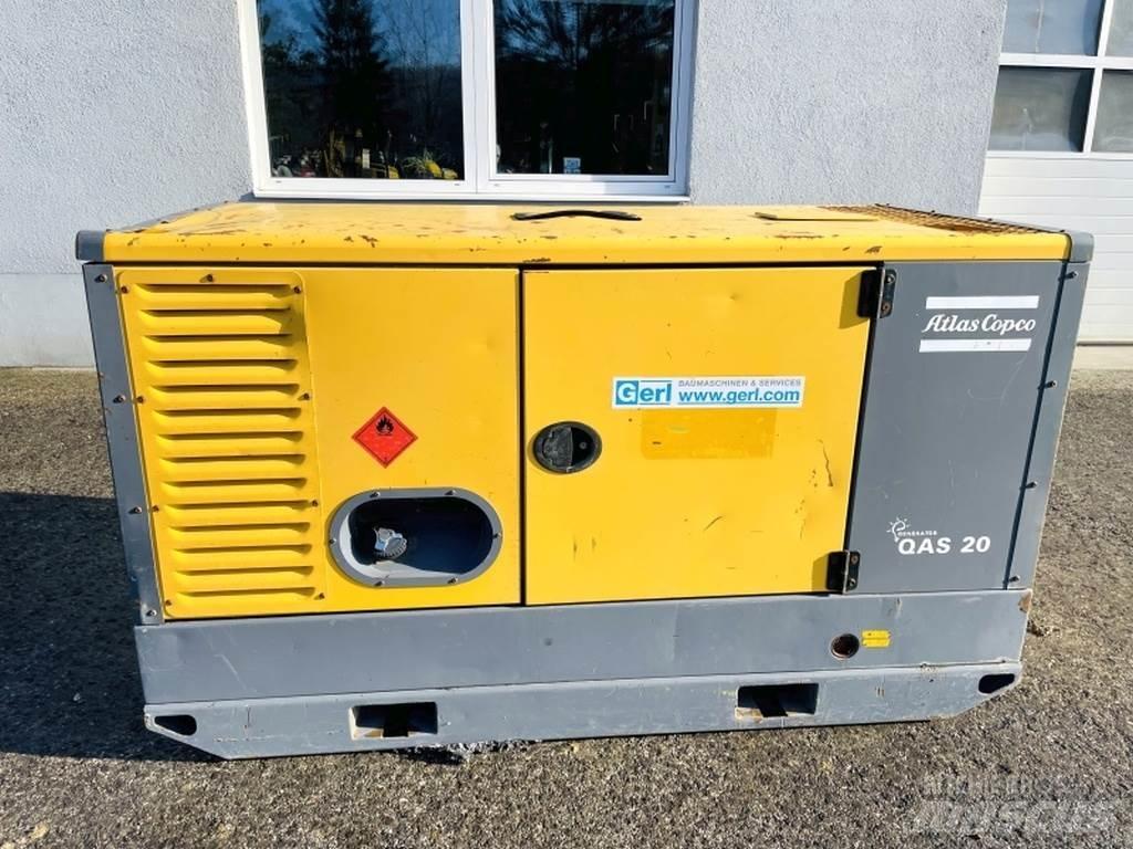 Atlas Copco QAS20 PDS Geradores Diesel