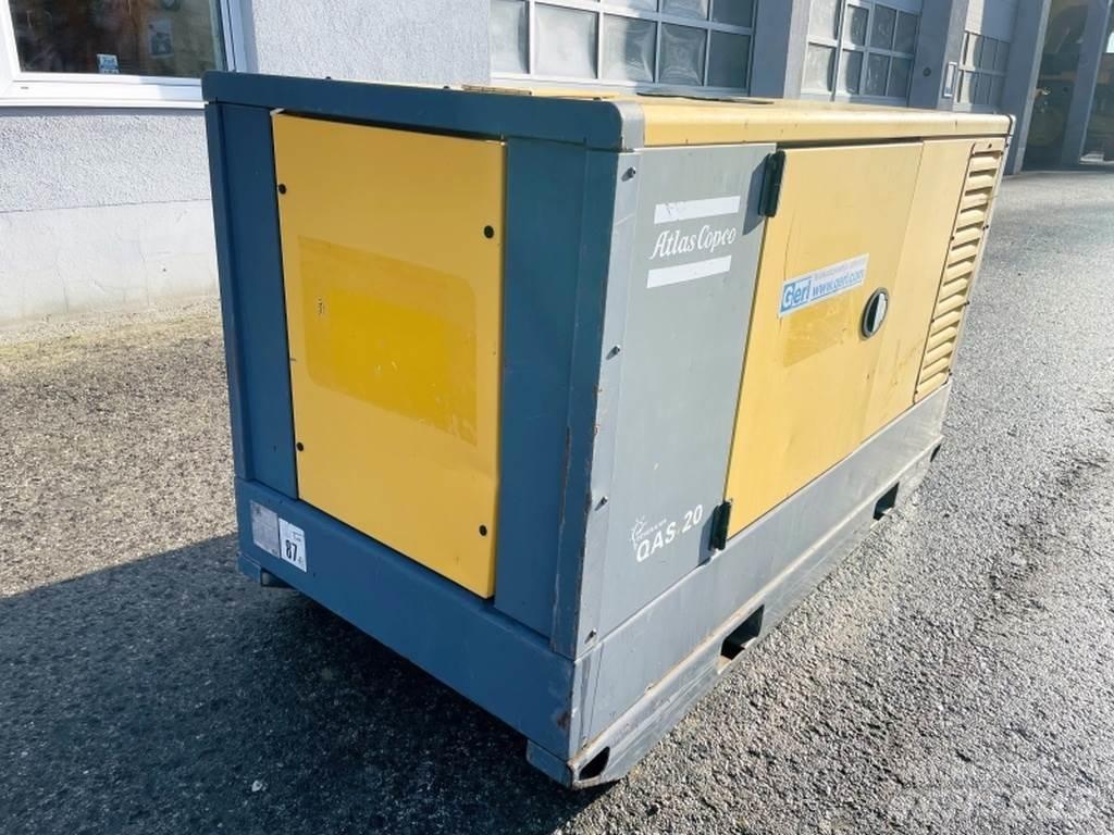 Atlas Copco QAS20 PDS Geradores Diesel