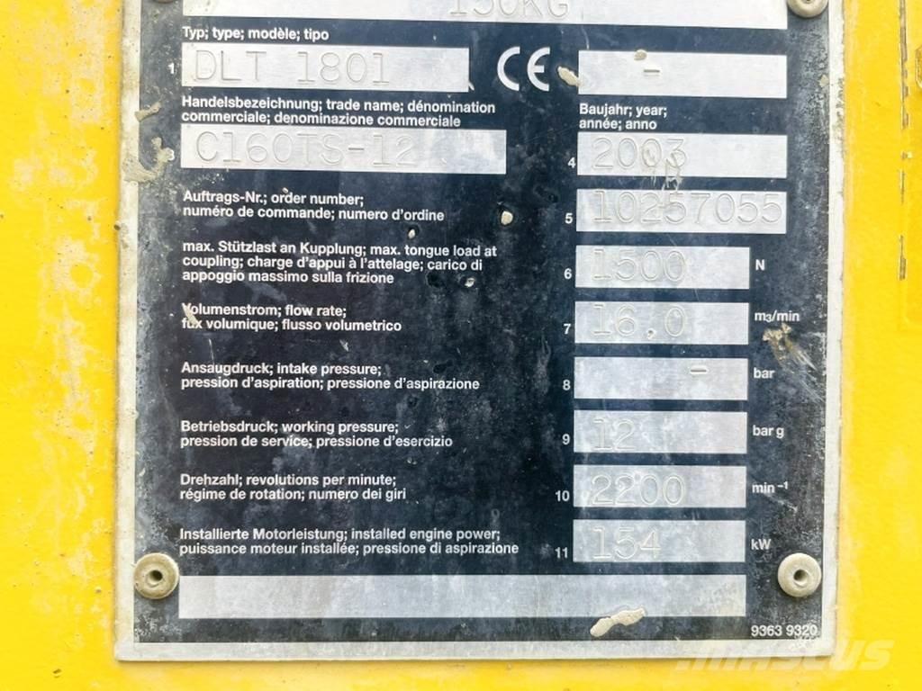 Compair C160 TS-12 Compressores