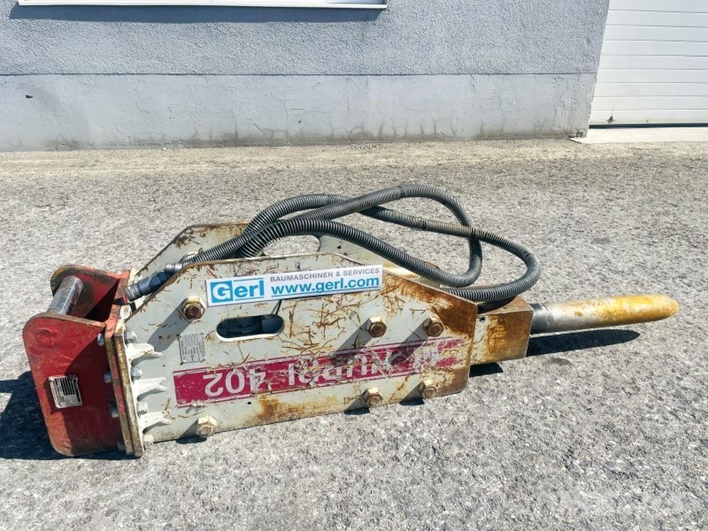  Huppi 402 Martelos de empilhamento hidráulico