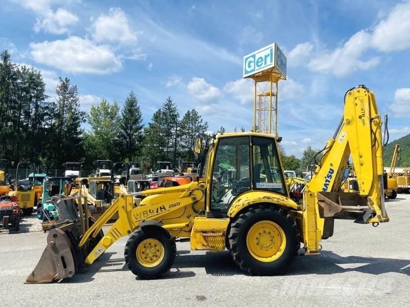Komatsu WB97R-2 Retroescavadeiras