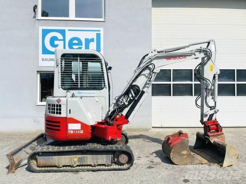 Takeuchi TB138FR Miniescavadeiras