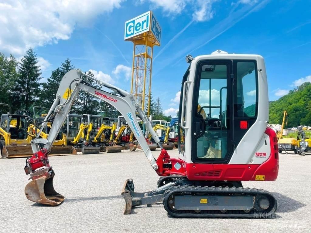 Takeuchi TB216 Miniescavadeiras