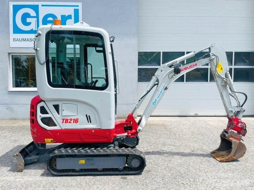 Takeuchi TB216 Miniescavadeiras