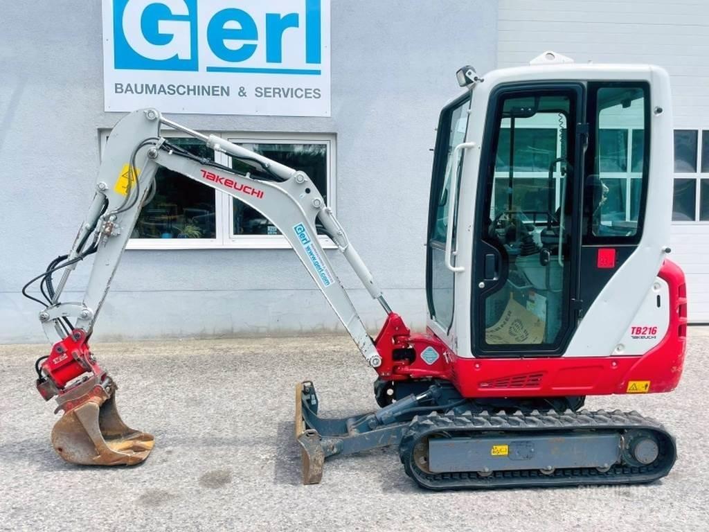 Takeuchi TB216 Miniescavadeiras