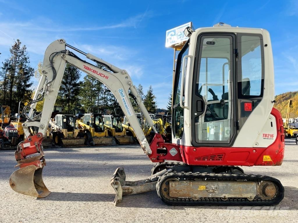 Takeuchi TB216 Miniescavadeiras