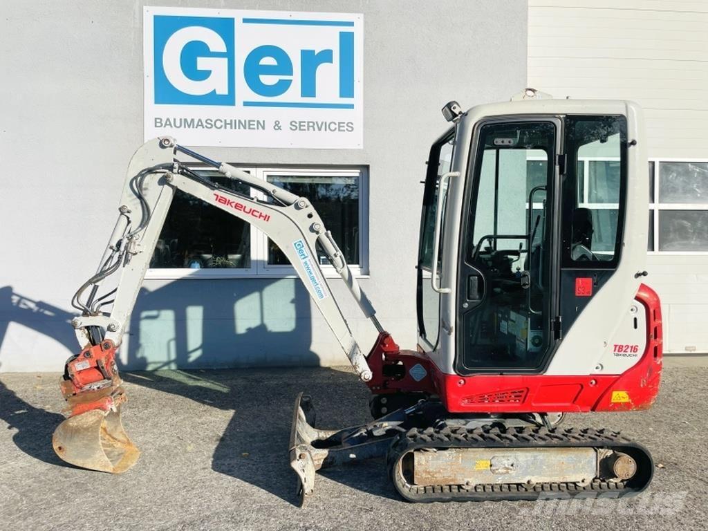 Takeuchi TB216 Miniescavadeiras