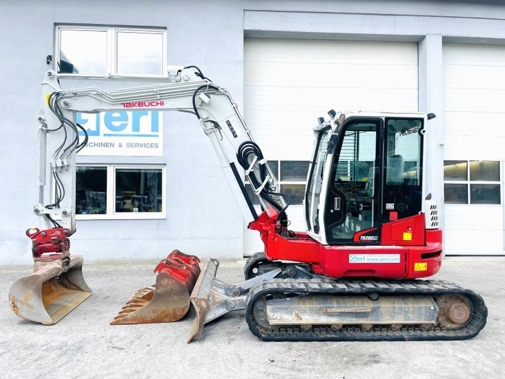 Takeuchi TB280FR Miniescavadeiras