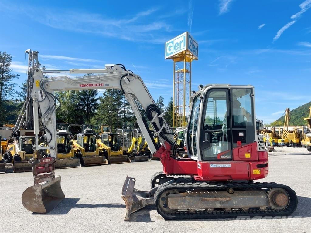 Takeuchi TB280FR Miniescavadeiras