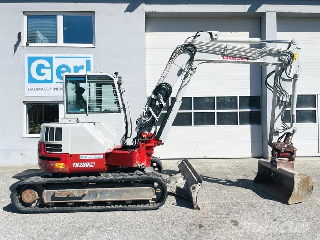 Takeuchi TB280FR Miniescavadeiras