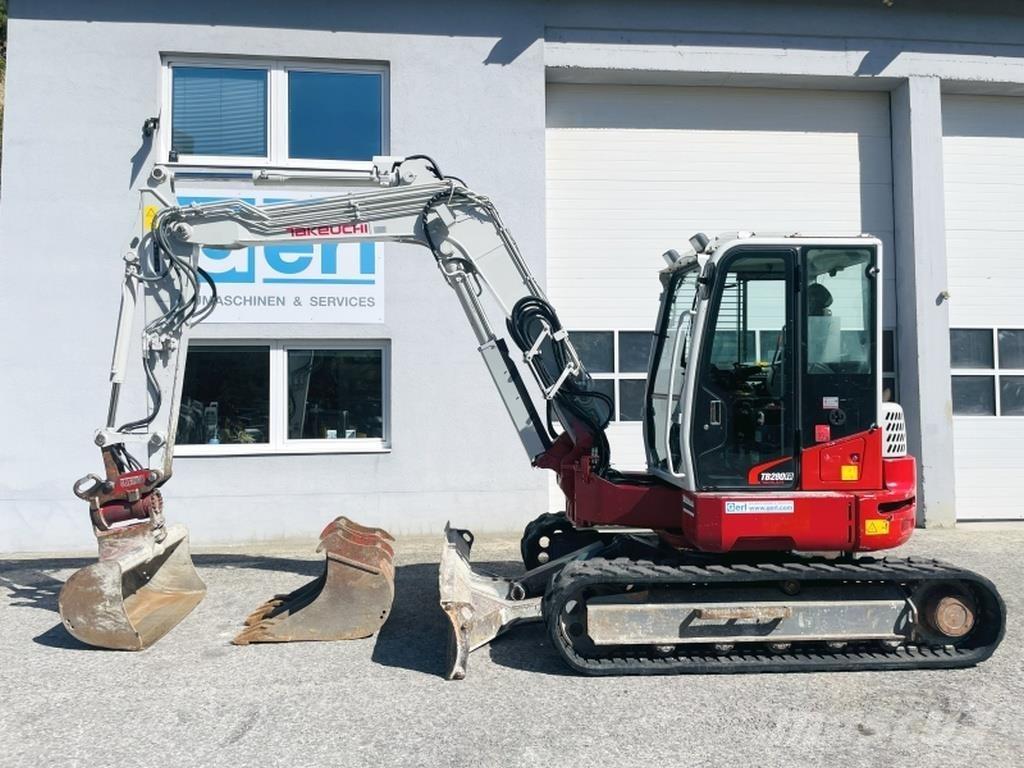 Takeuchi TB280FR Miniescavadeiras