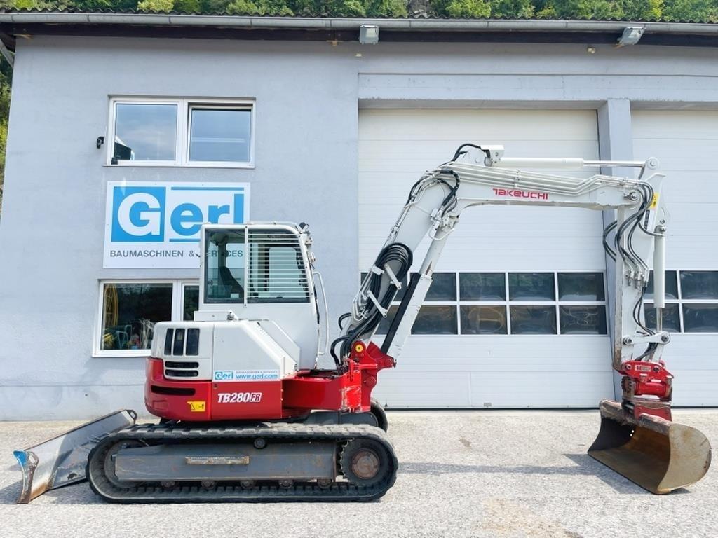 Takeuchi TB280FR Miniescavadeiras