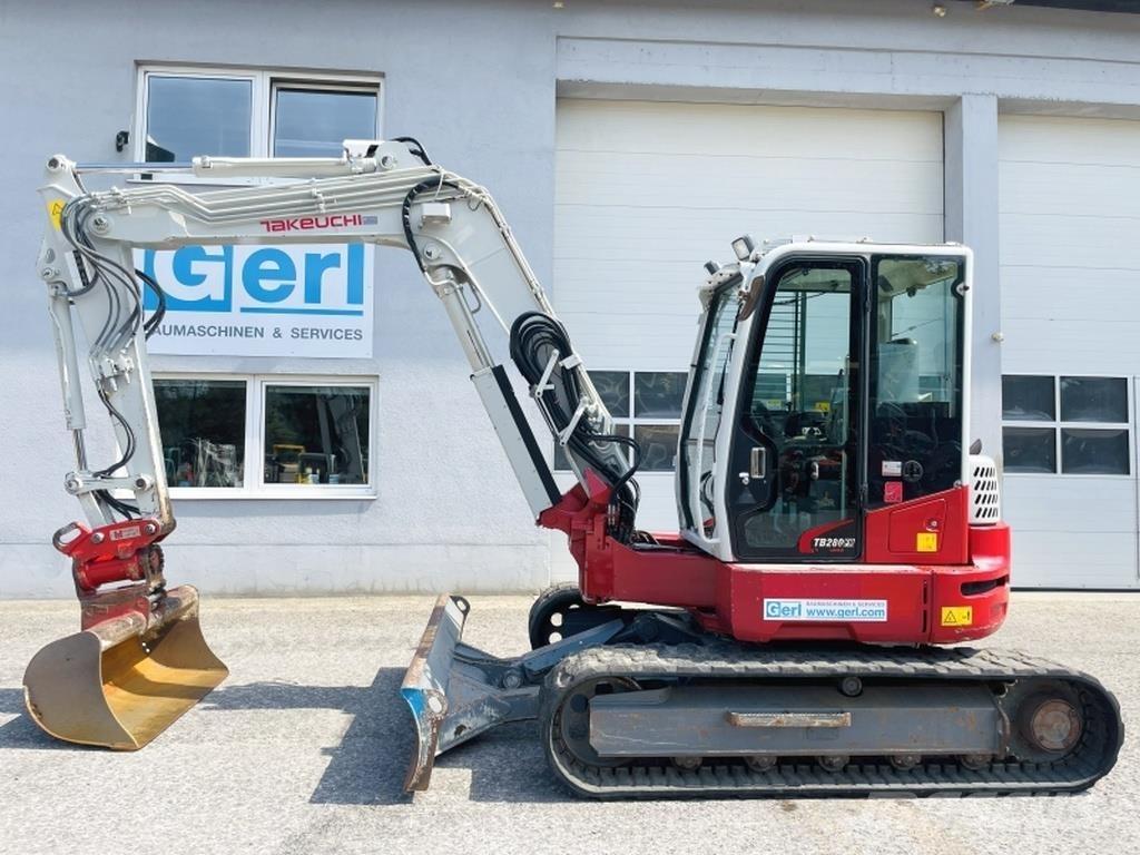 Takeuchi TB280FR Miniescavadeiras