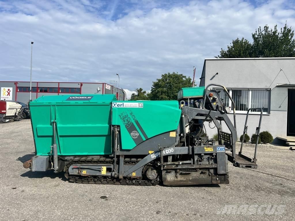 Vögele Super 600 Espalhadoras de asfalto