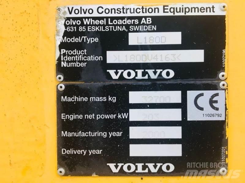 Volvo L 180 D HL Carregadeiras de rodas