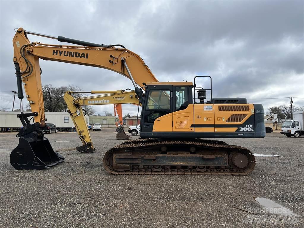 Hyundai HX300L Escavadeiras de esteiras