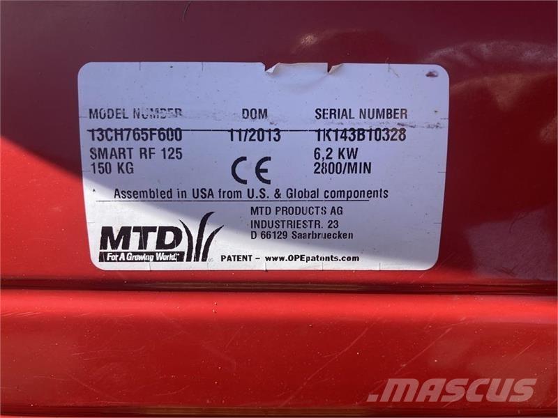 MTD RF 125 Tractores compactos