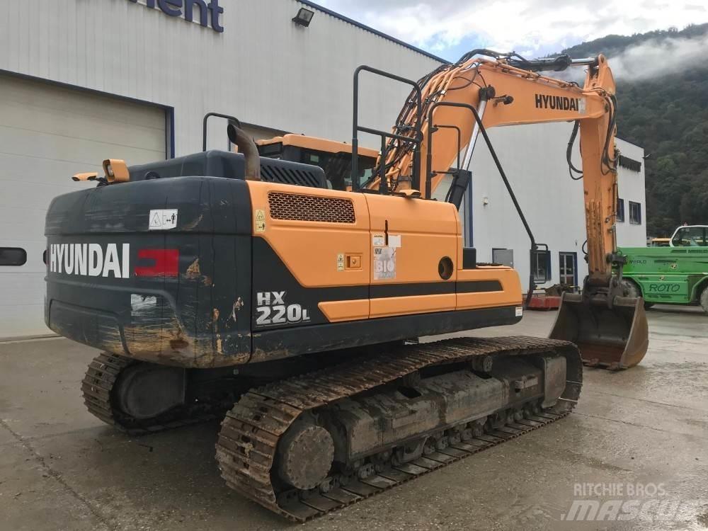 Hyundai HX220L Escavadeiras de esteiras