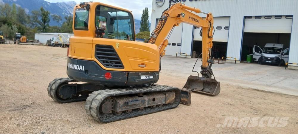 Hyundai R80CR-9A Escavadoras Midi 7t - 12t