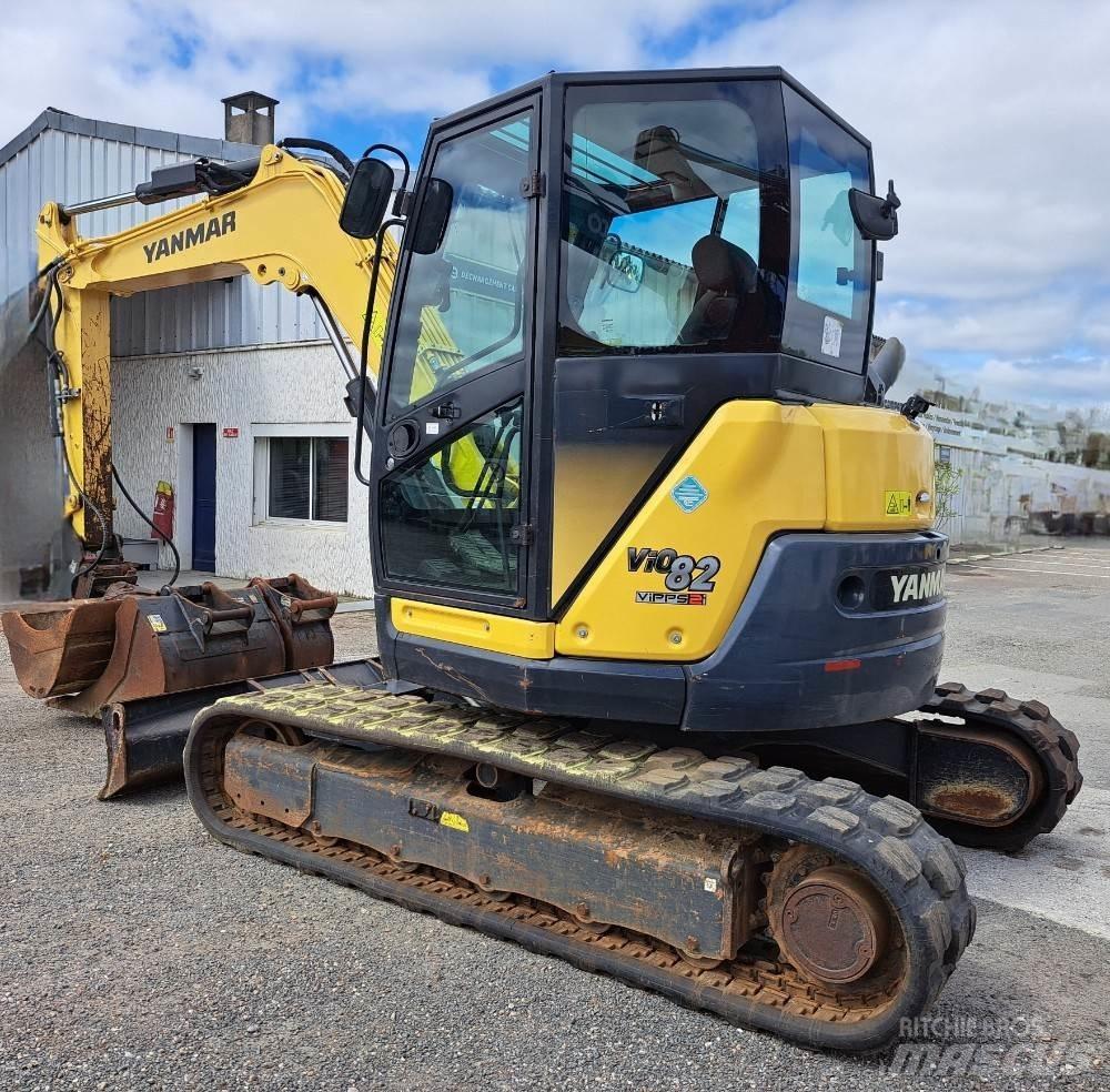 Yanmar VIO82 Escavadoras Midi 7t - 12t
