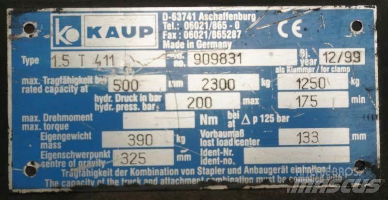 Kaup 1,5T411 Outros acessórios e peças de reposição