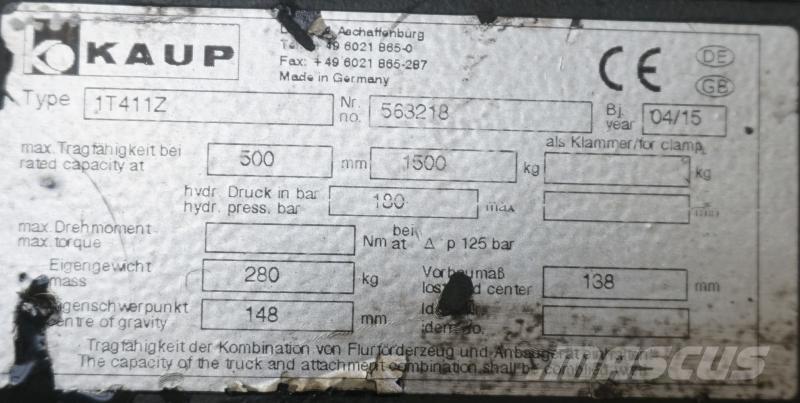 Kaup 1T411Z Outros acessórios e peças de reposição