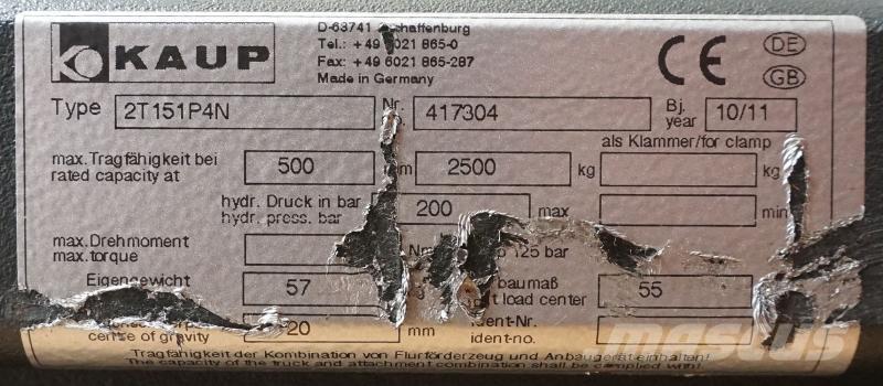 Kaup 2T151P4N Outros acessórios e peças de reposição