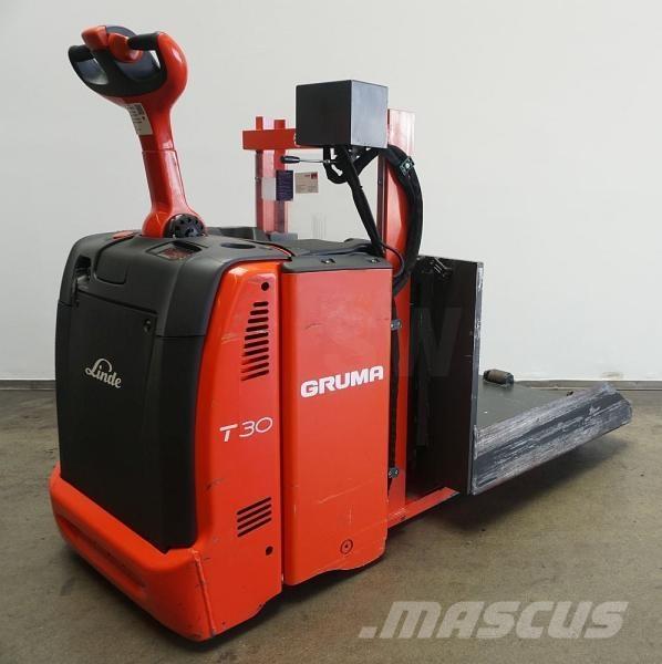 Linde T 30 131 Porta palettes