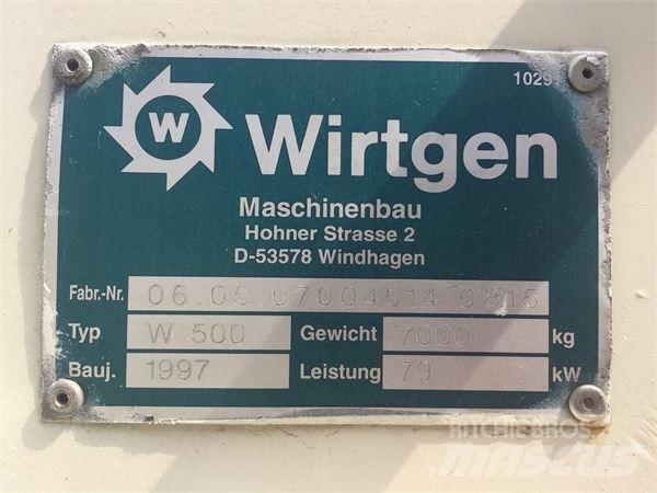 Wirtgen W500 Moinhos de asfalto a frio