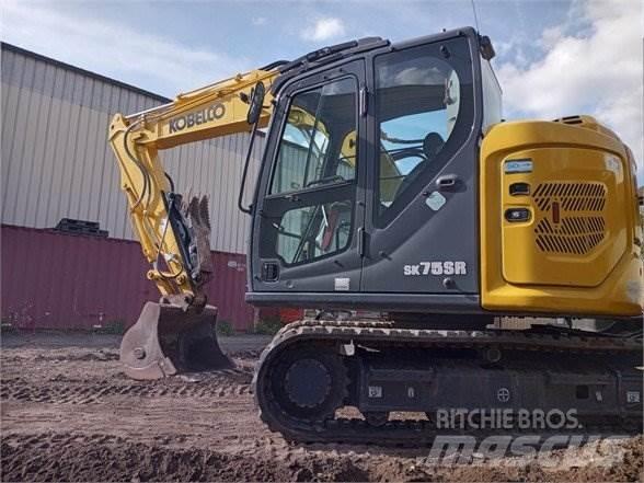 Kobelco SK75SR-7 Escavadeiras de esteiras