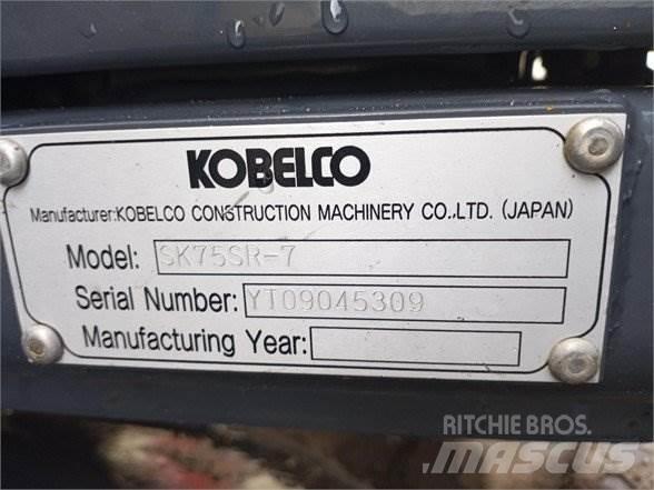 Kobelco SK75SR-7 Escavadeiras de esteiras