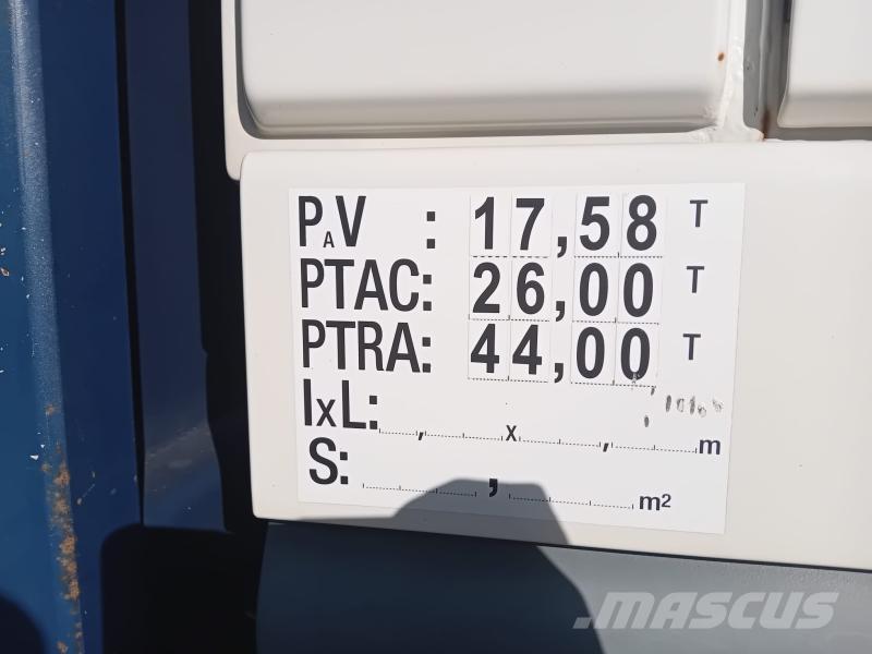 DAF XF105 460 Camiões estrado/caixa aberta