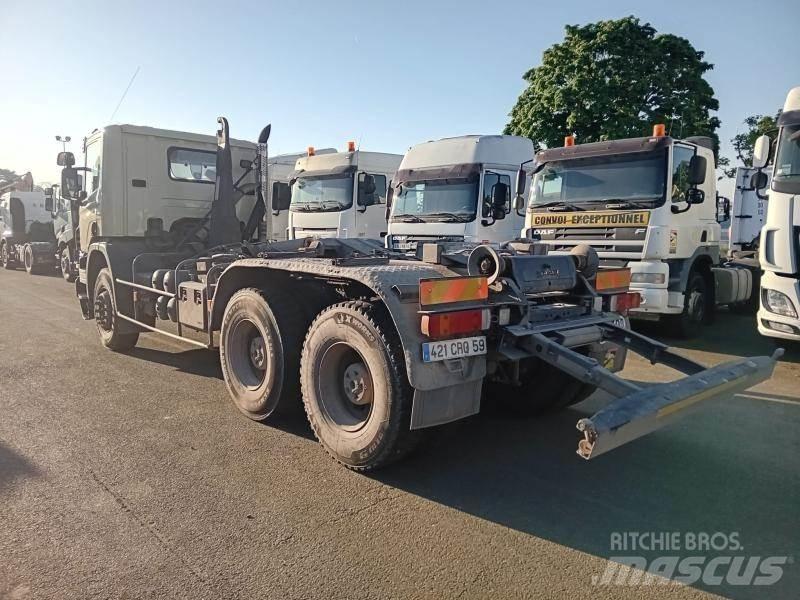 Scania P 380 Camiões caixa desmontável com elevador de cabo