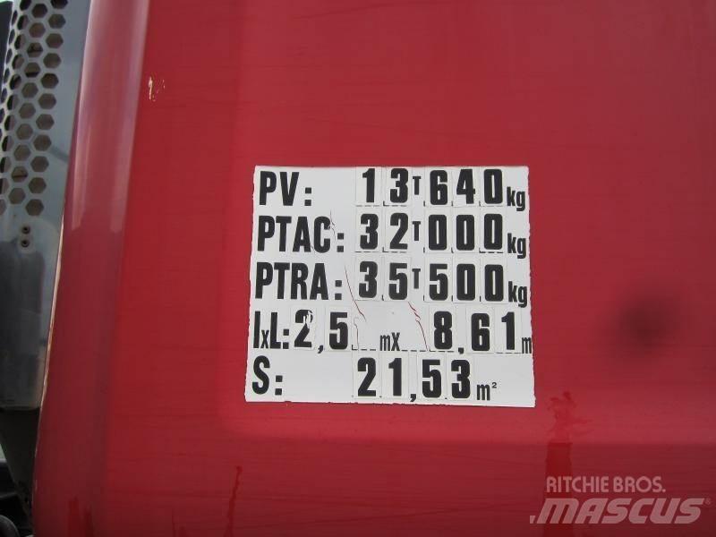 Scania R 420 Camiões caixa desmontável com elevador de cabo
