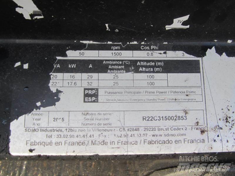 Sdmo R22 Geradores Diesel